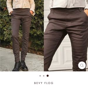 Bevy Flog Dafna pant iridescent snake pattern brown/ burgundy Size 26